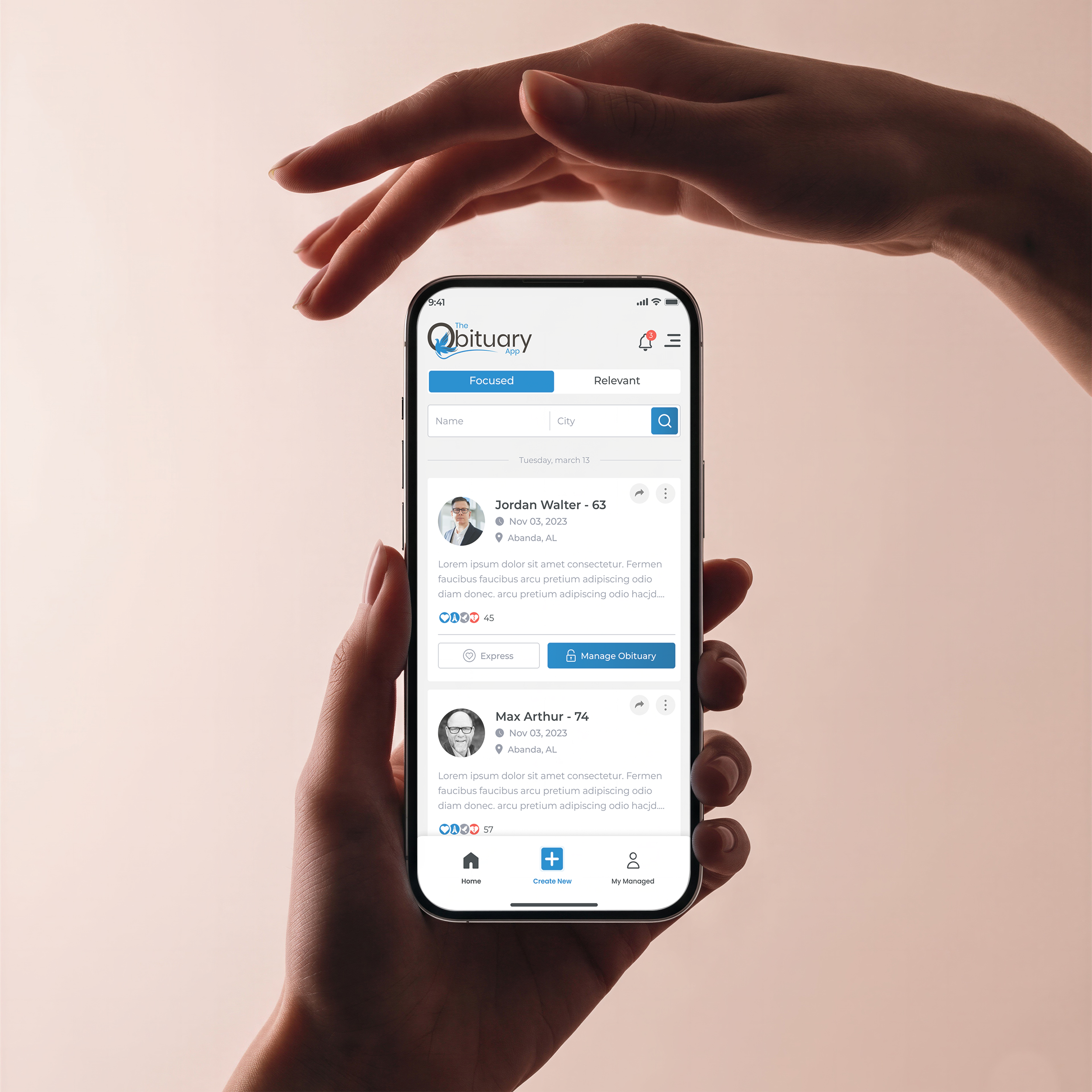 The Obituary App